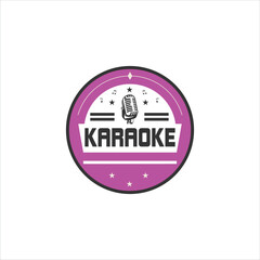 karaoke logo emblem