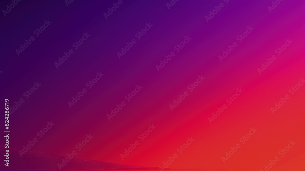 Canvas Prints a vibrant gradient background shifting from royal purple to fiery red, creating a bold and lively at
