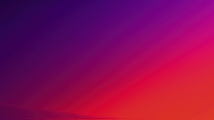 A vibrant gradient background shifting from royal purple to fiery red, creating a bold and lively atmosphere.