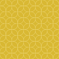 Geometric ornamental shape seamless pattern background