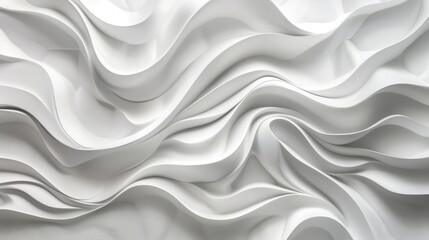 white wave abstract pattern background