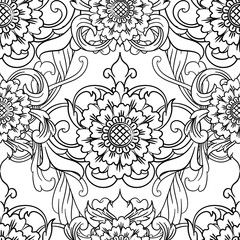 Baroque decoratice divider book typography ornament design elements vintage dividing shapes Border illustration