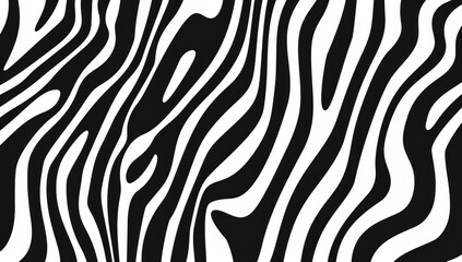 Vector illustration of a simple zebra pattern.
