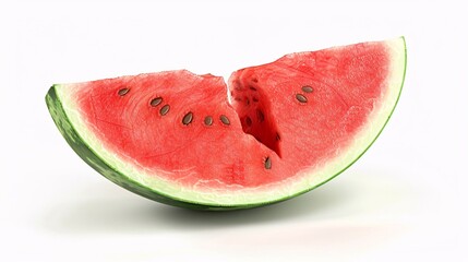 Watermelon on a white background