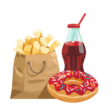 basket filled with assorted donuts in various flavors and colors, including chocolate, glazed, and strawberry frosted