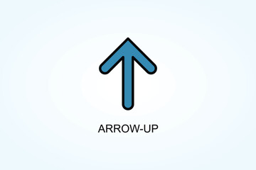 Arrow Up Vector  Or Logo Sign Symbol Illustration