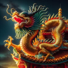 Fototapeta premium Chinese dragon 