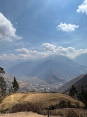 landscape with clouds