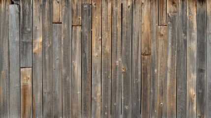 An old barn wall made from weathered wood planks, with history in every grain and knot, set against a rural backdrop. 32k, full ultra hd, high resolution