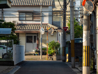 町工場が建ち並ぶ八尾市の風景