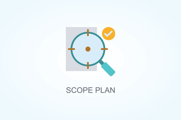 Scope Plan Vector  Or Logo Sign Symbol Illustration