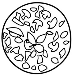 junk food meal outline