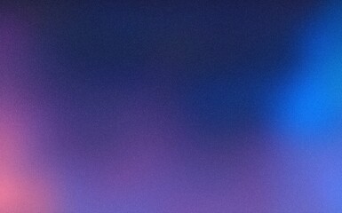 purple blue black , spray texture color gradient rough abstract retro vibe background template , grainy noise grungy empty space shine bright light and glow