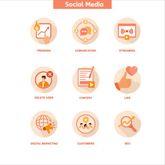 Fototapeta premium icons 3