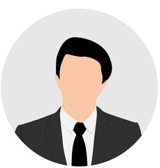 businessman people icon avatar profile