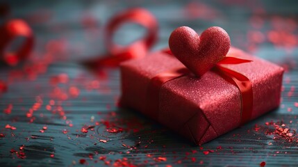 A gift given from the heart, symbolizing the thoughtfulness, appreciation, and love that goes beyond material things. photo