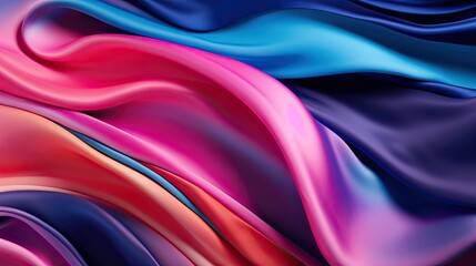 Obraz premium Abstract gradient background with overlapping transparent layers