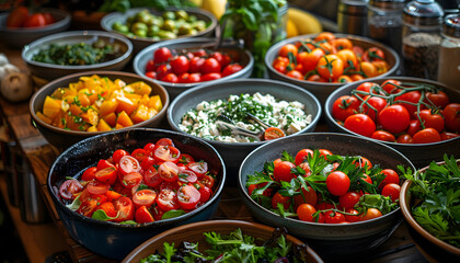 Fototapeta premium food background
