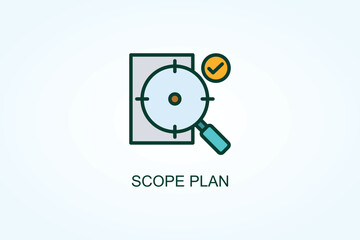 Scope Plan Vector  Or Logo Sign Symbol Illustration