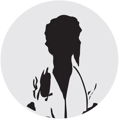 doctors avatar profile silhouette