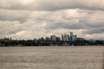 Obraz premium city skyline