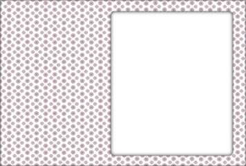 可愛い花火柄のフレーム