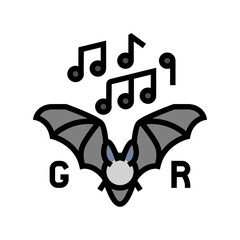 gothic rock goth subculture color icon vector. gothic rock goth subculture sign. isolated symbol illustration