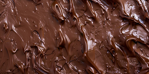 Chocolate cream background. 