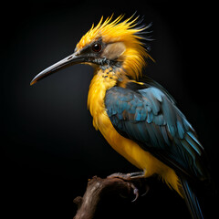 Obraz premium Yellow rumped flycatcher 