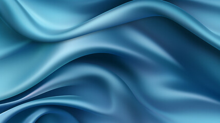 Obraz premium blue silk background