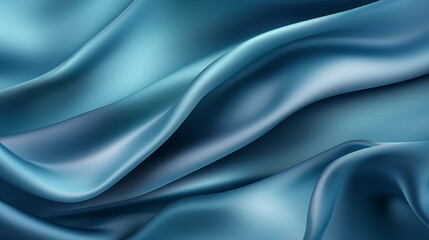 Obraz premium blue satin background