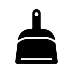 Obraz premium Dustpan icon, for mobile concept and web design color editable