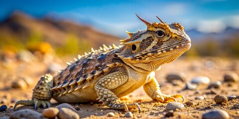 lizard on a rock