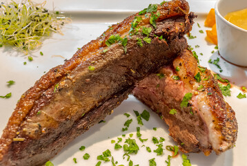 Magrets de canard grillés 