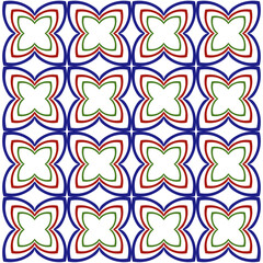 vector abstract background with floral ornament