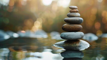 Obraz premium An equalizer as a metaphor for something else, such as life balance or emotional well-being.