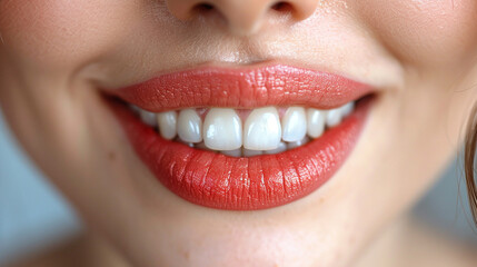 Fototapeta premium close up of lips