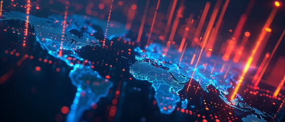 Geopolitics, breaking news. Global news. News cut opening.
