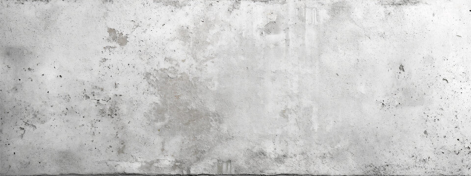 Empty white concrete wall background texture
