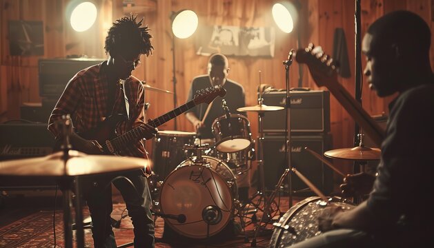 Jamming Session African Band