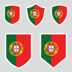 Portugal Set shield frame