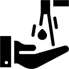handwash, clean, water, soap, disinfect Icon