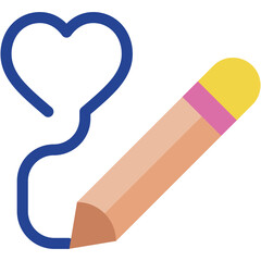 pen, draw heart, drawing, heart , love and romance, miscellaneous, valentines day, valentine Icon