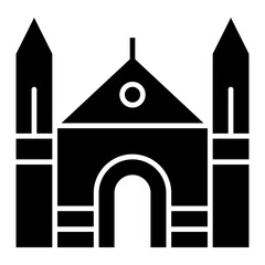 Malahide Castle, Ireland, landmark, building, castle Icon