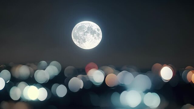 The Earth is graced with a spectacular view as the supermoon claims its place in the heavens.