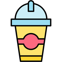 Smoothie, beverage, drink, juice, cup Icon