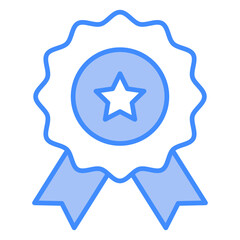 Badge, champion, honor, star, winner Icon