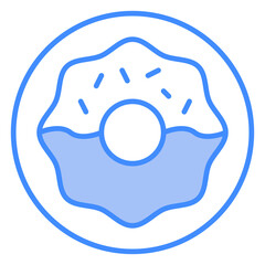 doughnut, fat, sweets, dessert, bakery Icon