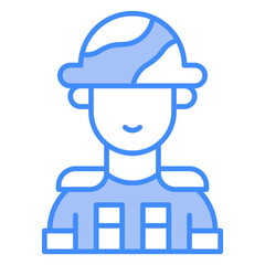 Soldier, Man, military, general, avatar Icon