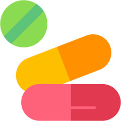 Vector Icon antibiotic, pills, medicine, drug, remedy Icon